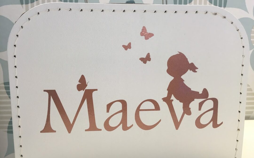 Koffertje voor Maeva